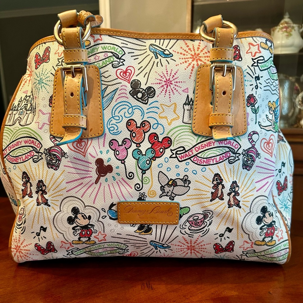 Disney Dooney & Bourke Sketch Large Tote Bag